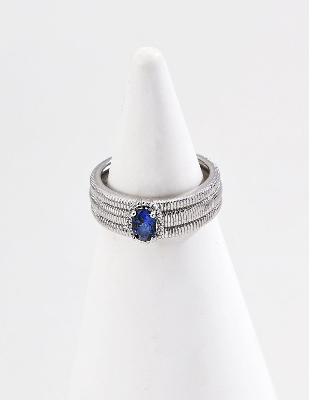 Italian Zirconia Ring Classic Elegant Statement Jewelry for Women