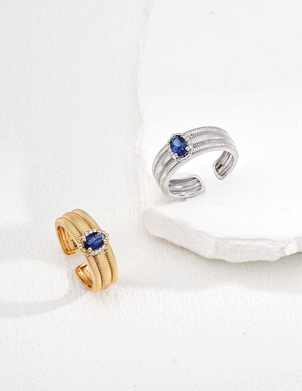 Italian Zirconia Ring Classic Elegant Statement Jewelry for Women