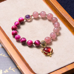 Enhance Happiness and Joy Purple Bracelet Bangle Bundle