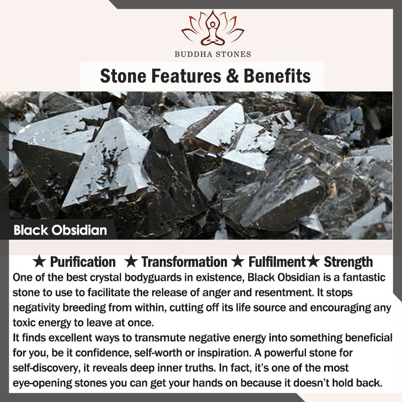 Absorbing Negative Energies Obsidian Bundle