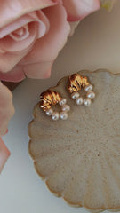 Retro Pearl Earrings Timeless Vintage Elegance for Modern Women